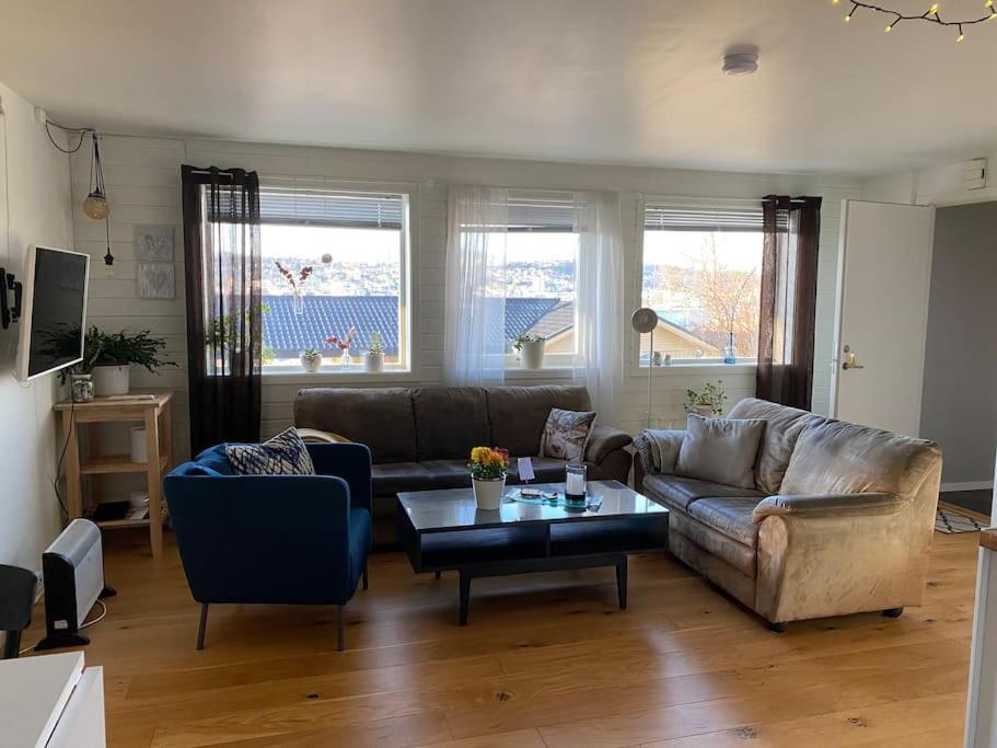 Cosy Flat Near Cable Car And The Arctic Cathedral Apartment Tromso Bagian luar foto